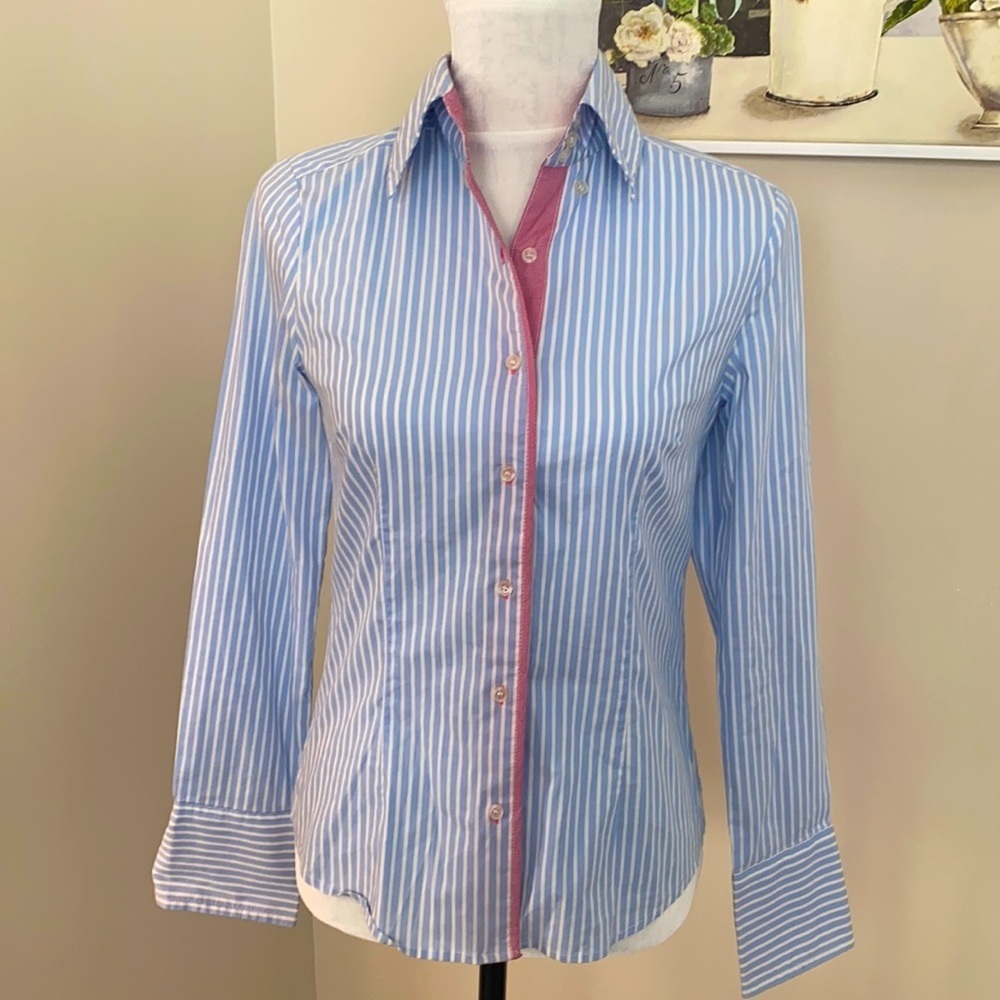 Luigi Bertolli women’s button down shirt